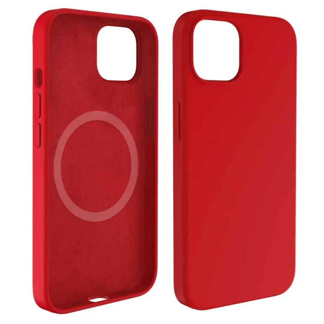 iPhone 17 Pro Max MagSafe Soft Touch Case Red